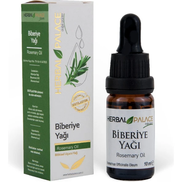 Herbal Palace Biberiye Yağı 10 ml ürün görseli