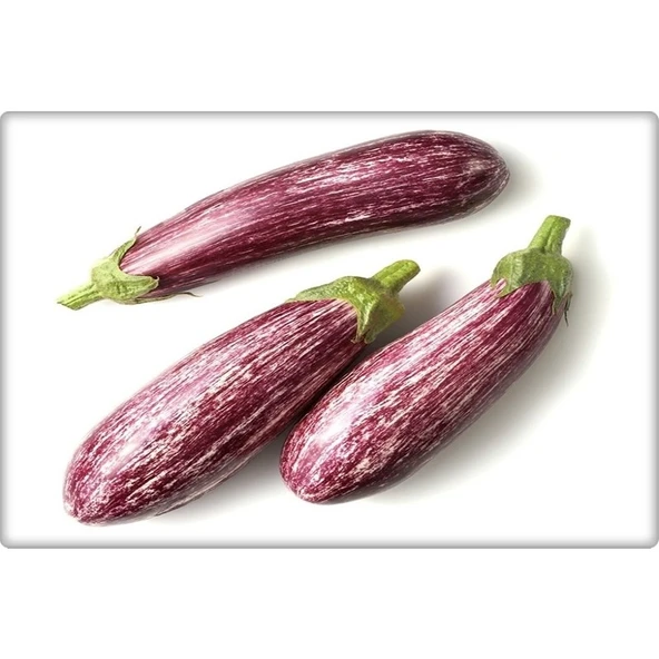 Arzuman Çizgili Patlıcan Tohumu (10 Gr) Alaca Patlıcan ürün görseli