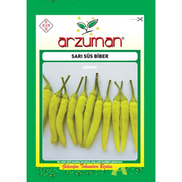 Arzuman Sebze Sarı Süs Biber Tohum-5gr ürün görseli