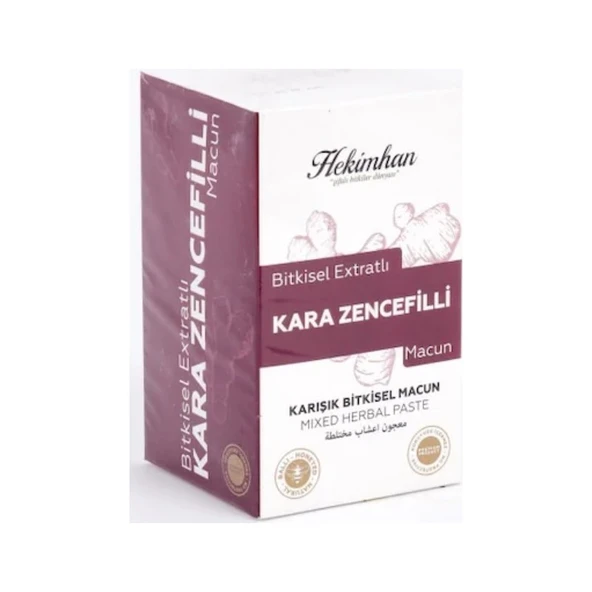 Hekimhan Kara Zencefilli Macun ürün görseli