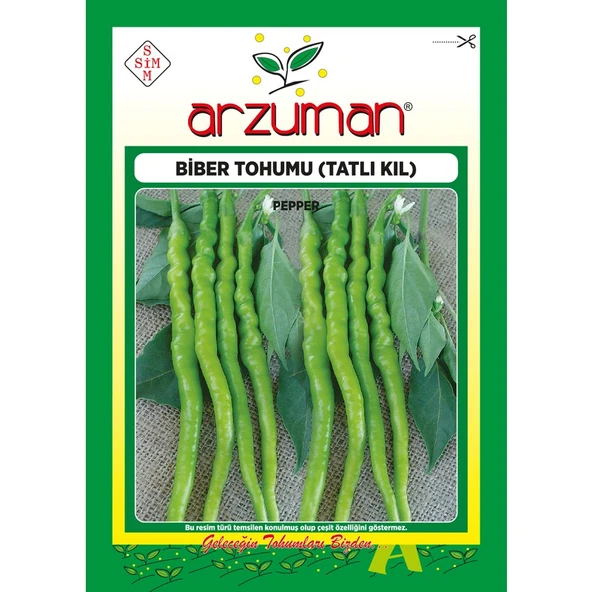 Arzuman Tatlı Kıl Biber Tohumu 10 Gram ürün görseli