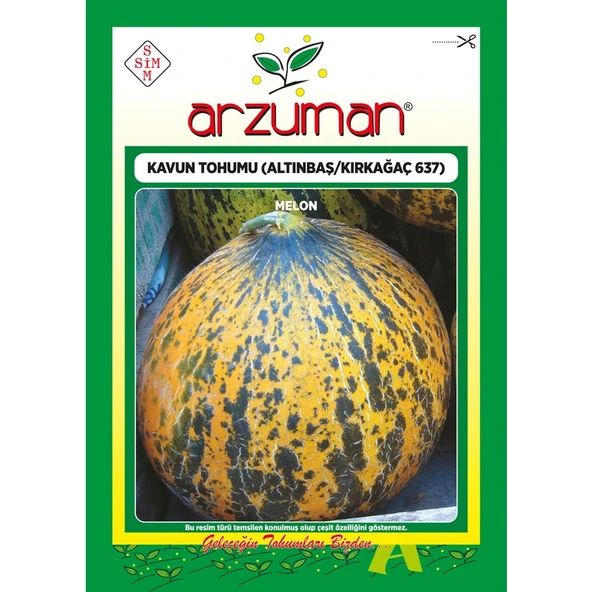 Arzuman Kırkağaç 637 (Altınbaş) Kavun Tohumu 10 Gram ürün görseli