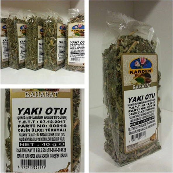 Karden Yakı Otu Baharat ürün görseli