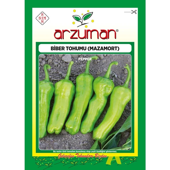 Arzuman Mazamort Üçburun Biber Tohumu 10 Gram ürün görseli