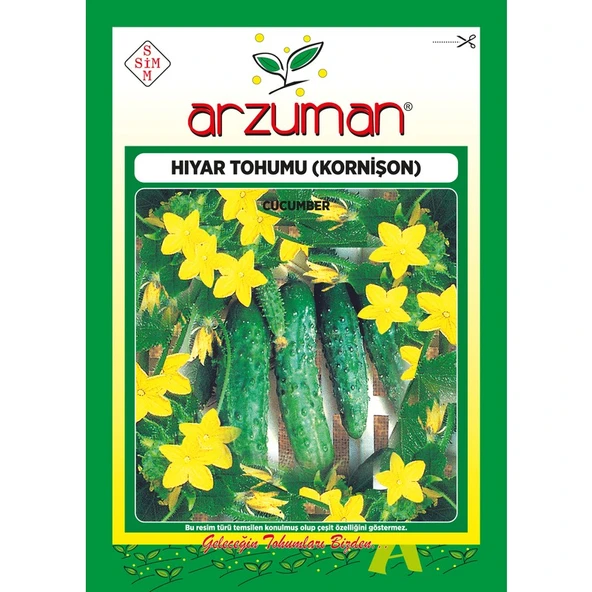 Arzuman Kornişon Hıyar Tohumu 100 Adet - 1