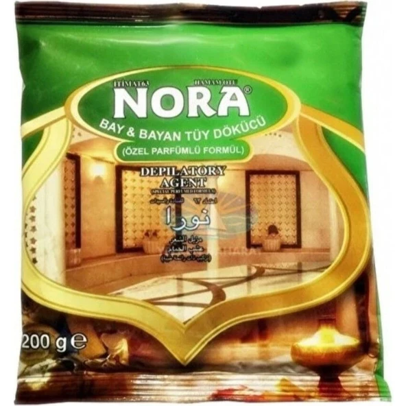 Nk Organik Nora Hamam Otu Tozu 5X200GR ürün görseli