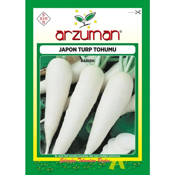 Arzuman Japon (Ithal) Turp Tohumu 10 Gram ürün görseli