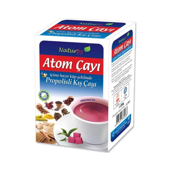 Naturpy Atom Çayı Propolisli Kış Çayı 200 gr Doğal Bitki Karışımı ile Sağlıklı İçecek - 1