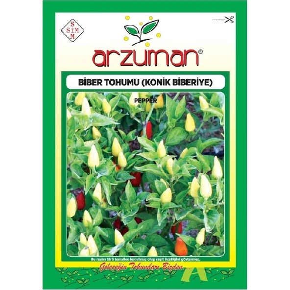 Arzuman Cin Biber Tohumu (Konik Biberiye) Yukarıbakan 5 gr ürün görseli
