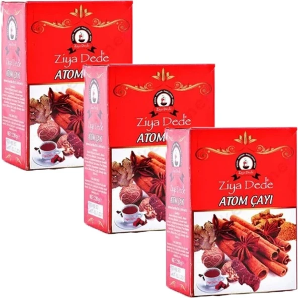 Ziya Dede Atom Çayı 3'lü ürün görseli