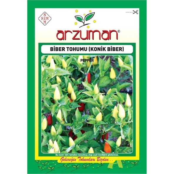 Arzuman Konik Biber Tohumu (5 Gr) ürün görseli