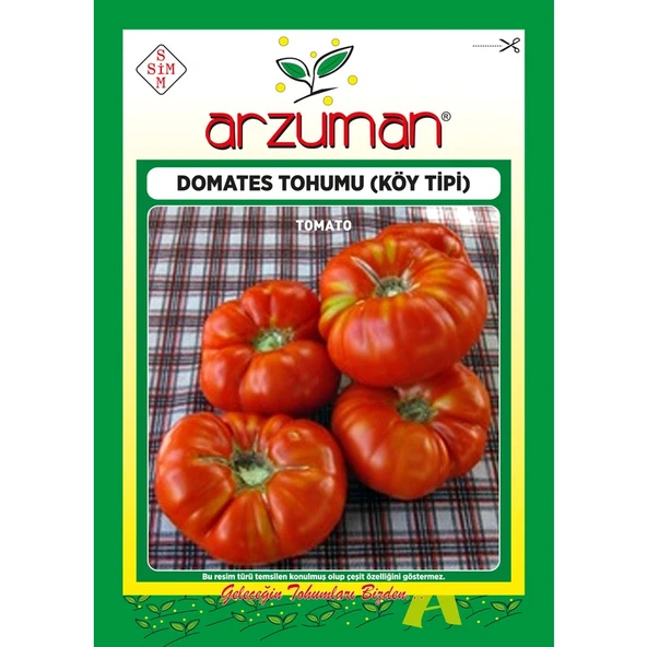 Arzuman Köy Tipi Domates Tohumu 500 Adet ürün görseli