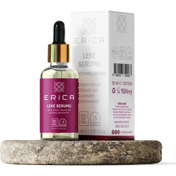 GO Erica Cilt Aydınlatıcı Leke Serumu 30 ml - 1