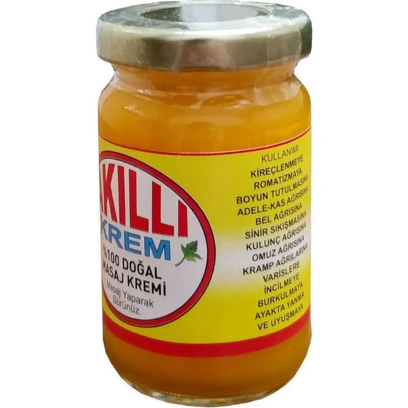 Akıllı Krem Doğal Sarı Akıllı Krem Akıllı Masaj Kremi 120GR - 1