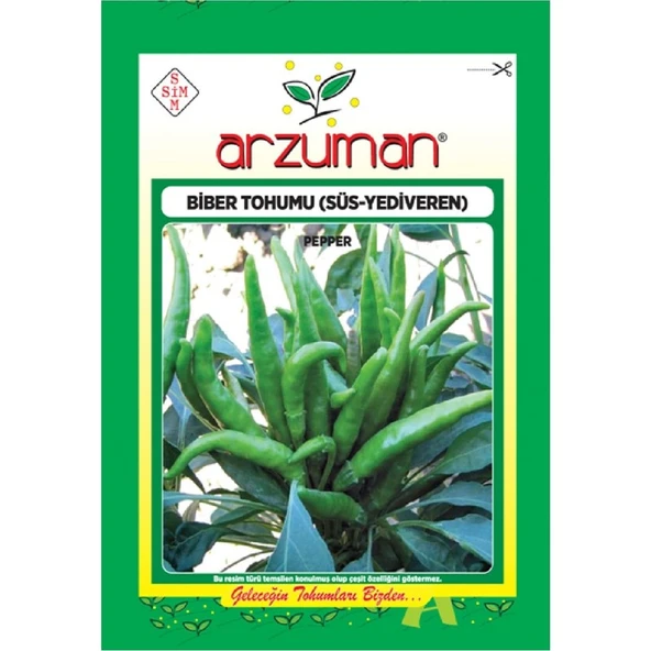 Arzuman Süs-Yediveren Biber Tohumu  (5 Gr) - 1
