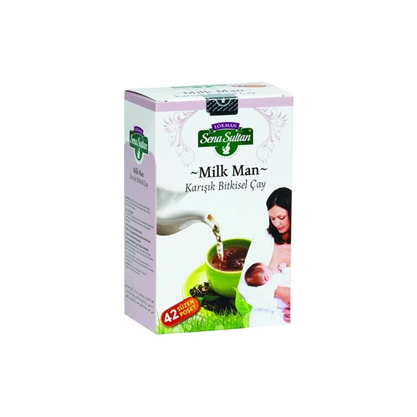 Lokman Sena Sultan Milk Man Karışık Çayı (84 Gr.) 42'Li Süzen Poşet - 1