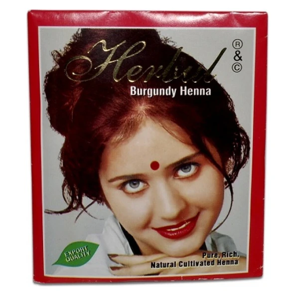 Hint Kınası Kızıl Burgundy Henna 10gr 1ad - 1