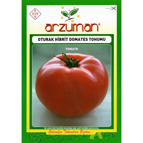 Arzuman Kutlu F1 Oturak Domates Tohumu 10 Adet ürün görseli