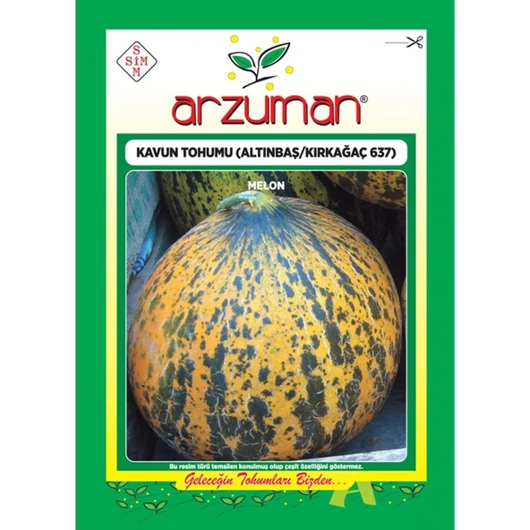 Arzuman Kırkağaç 637/ALTINBAŞ Kavun Tohumu (10 gr ) ürün görseli