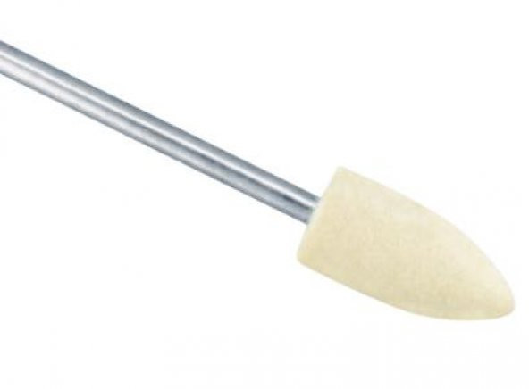 12x18 POLİSAJ KEÇESİ SAPLI 3mm KONİK - 3