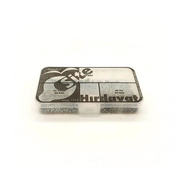 M2x4 YSB Vida Somun ve Pul Seti, 450 Parça - 8
