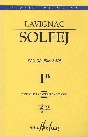 Lavıgnac Solfej şan çalişmalari 1b - 1