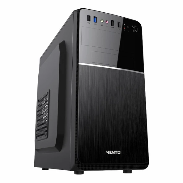 Vento TML117 350W USB 3.2 mATX Micro Tower Siyah Kasa ürün görseli 1