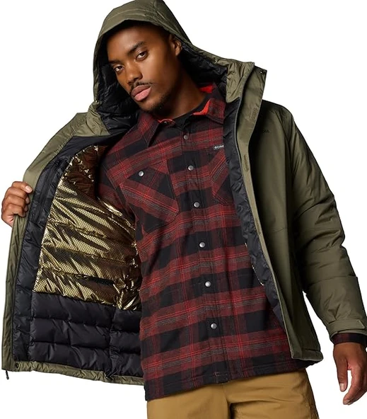 Columbia Oak Harbor II Insulated Erkek Mont - Resim 6