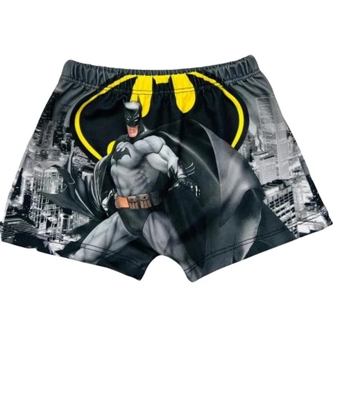Erkek Çocuk Yarasa Adam Batman Temalı Mayo - 1