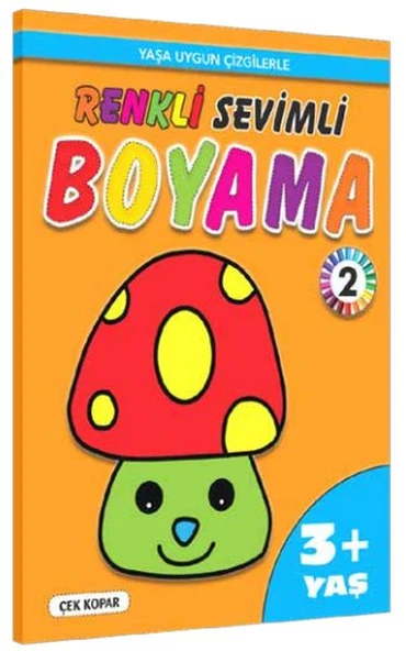 Renkli Sevimli Boyama -2 (3+Yaş) ürün görseli