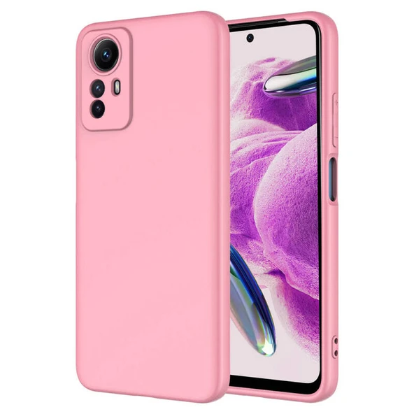 Moby Shop Redmi Note 12S Kılıf Kılıf İçi Kadifeli Esnek Kadifon Lansman Premium Silikon Kılıf - 1