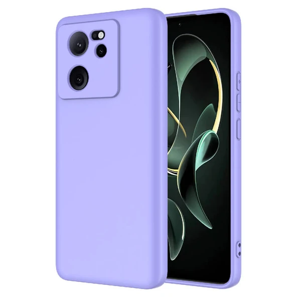 Moby Shop Xiaomi Mi 13T Pro Kılıf Kılıf İçi Kadifeli Esnek Kadifon Lansman Premium Silikon Kılıf - 1