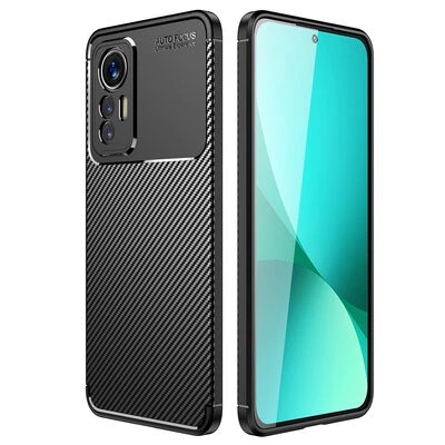 Royal Cover Xiaomi Mi 12 Lite Kılıf El İzi Yapmayan Yüksek Kaliteli Silikondan Üretilmiş Premium Kapak RCV/Negro - 1