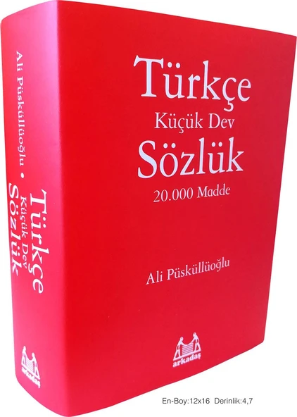 Türkçe Sözlük 20.000 Madde - Küçük Dev Sözlük ürün görseli