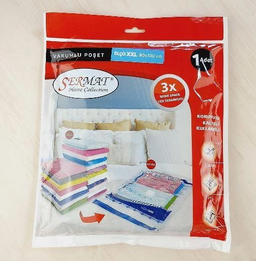 T.Concept Sermet  Vakkumlu XXL Hurç 80*100cm ürün görseli 1
