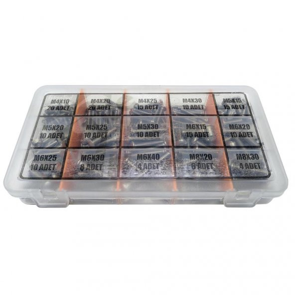 167 Parça Bombe Inox İmbus Set - 2