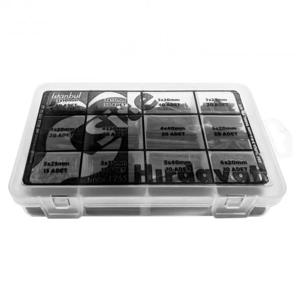 290 Parça Yarıklı Pim Seti - 3