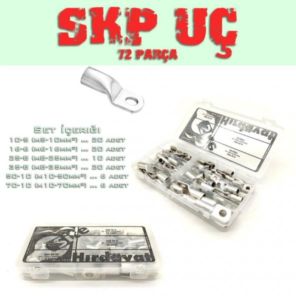 SKP Uç Seti, 72 Parça
