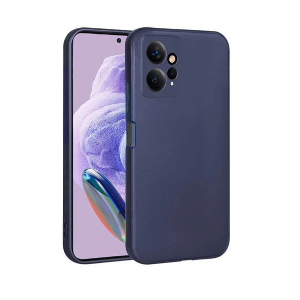 Moby Shop Redmi Note 12 4G İle Uyumlu Kılıf Esnek Leger Silikon Kapak - 1