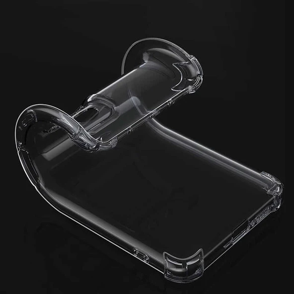 Moby Shop Huawei P30 Lite Kılıf Şeffaf Köşe Korumalı Jellix Premium Şık Silikon Kılıf - 5