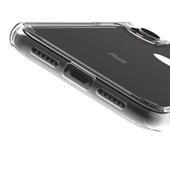 Moby Shop Huawei P30 Lite Kılıf Tam Koruma Sağlayan Ultra Sağlam Glazarm Premium Şeffaf Sert Silikon Kapak - 3