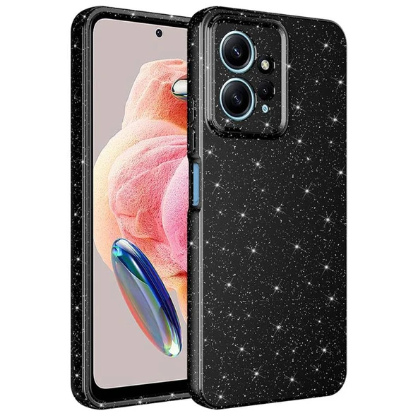 Moby Shop Redmi Note 12 4G Kılıf Kamera Korumalı ve Sim Detaylı Aric Premium Esnek Silikon Kapak ürün görseli