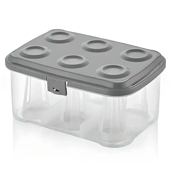 BUFFER® 6 lı Çay Bardağı Taşıma ve Saklama Kutusu Piknik Tipi Bardak Kırılma Önleyici