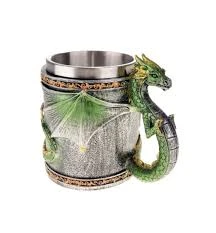 Yeşil Ejderha Çelik Kupa ürün görseli 1