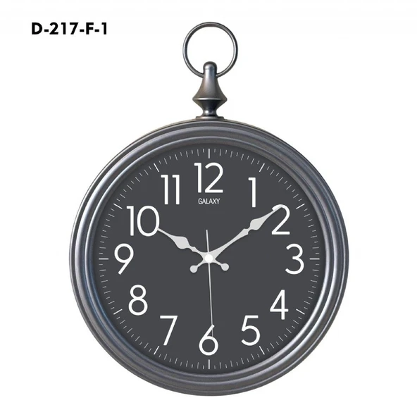 Galaxy Dekoratif Köstekli Duvar Saati D-217-F-1 ürün görseli
