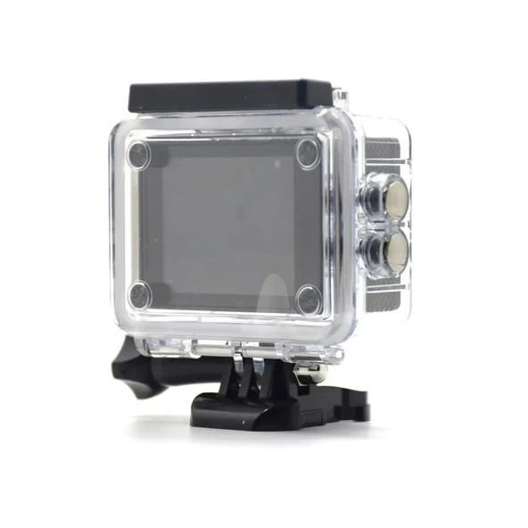 4K Ultra Hd Wifi Su Geçirmez Aksiyon Kamerası Siyah AC-01 - Resim 3