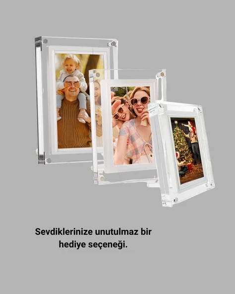 Fotoğraf, Video ve Müzik Destekli 7 İnç IPS Dijital Çerçeve – Çoklu Medya Deneyimi - 5