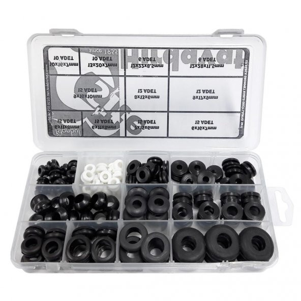 131 Parça Grommet Kablo Geçit Lastiği Seti - 2