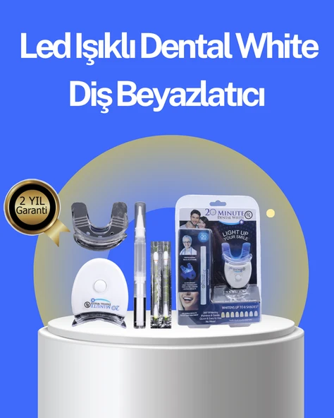 Evde Kullanıma Uygun LED Teknolojili Diş Beyazlatma Kiti ürün görseli