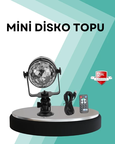 Uzaktan Kumandalı RGB Disko Projektör Işığı ürün görseli